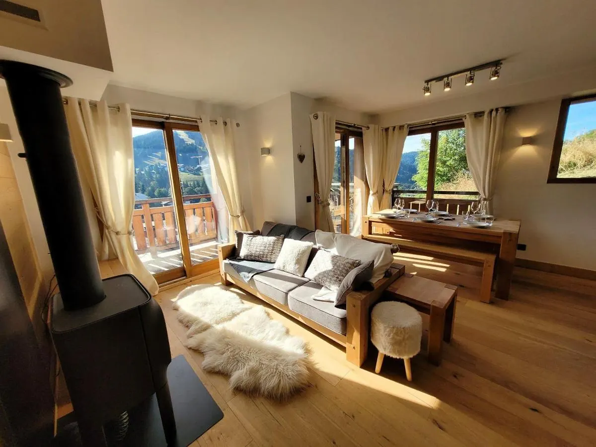 Triplex Lumineux 3 Chambres Doubles Proche Centre, Parking Et Balcon - Fr-1-598-155 Les Gets Apartment
